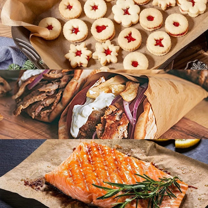 Precut Parchment Paper Baking Sheets Non-Stick 5/8/10/20m Roll