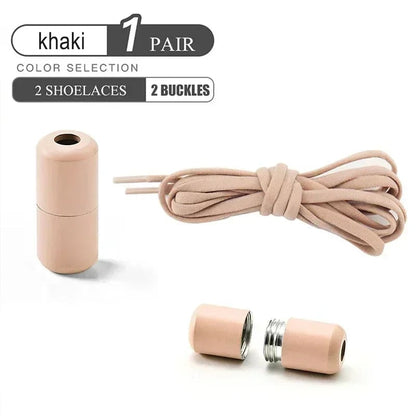 Elastic No Tie Shoelaces - Quick Slip-On Design Kids & Adults