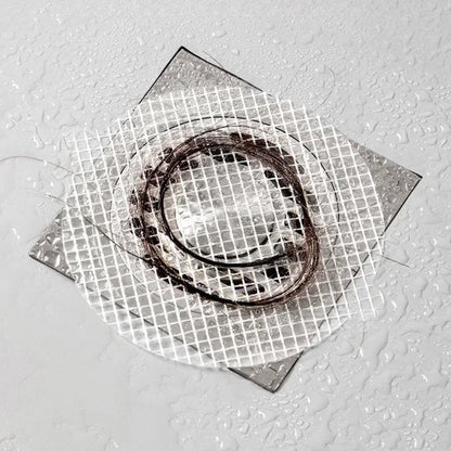 10Pcs Disposable Hair Catcher Drain Filter Mesh Strainer Cover
