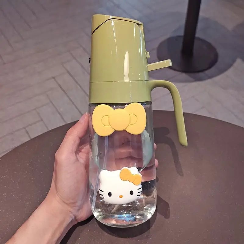 Glass Oil Dispenser Sprayer 500ml 300ml Olive Oil Bottle Cooking