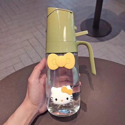 Glass Oil Dispenser Sprayer 500ml 300ml Olive Oil Bottle Cooking