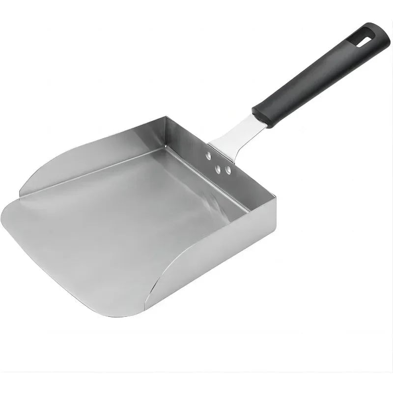 Stainless Steel BBQ Spatula - Heavy Duty Griddle Food Turner