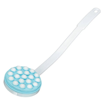 Long Handle Bath Brush - Body Scrubber Massager for Back & Legs