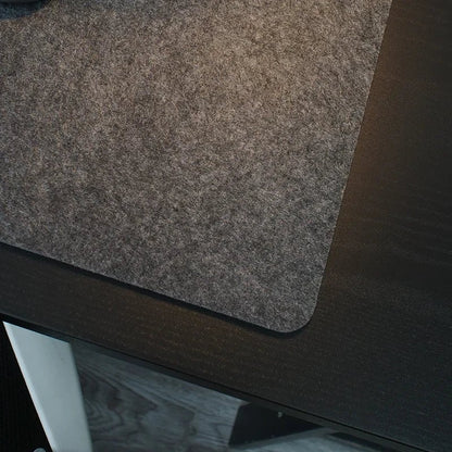 Large Wool Felt Desk Mat - Anti-Slip Computer Mouse Pad Gaming