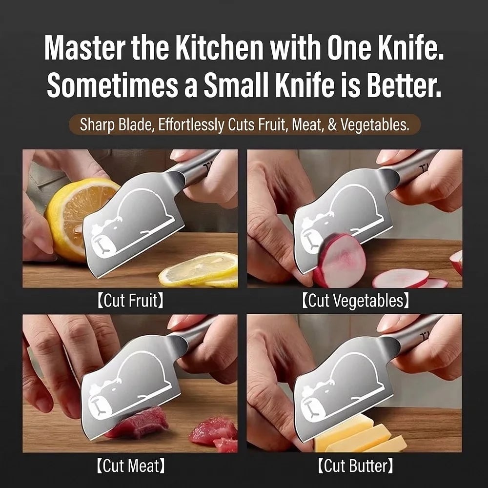 Mini Stainless Steel Kitchen Knife Set - Small Chef Knives C2612