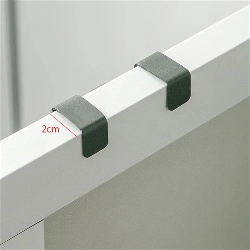 Multi Purpose Over Door Hooks - Kitchen Cabinet Storage Organizer