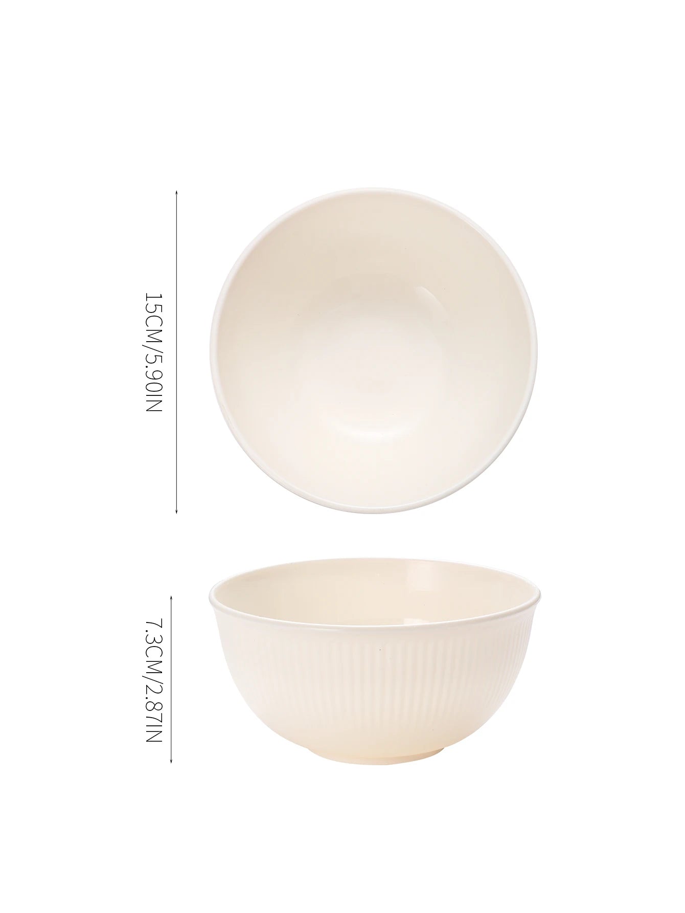 Plastic Bowl Set 4/11pcs - Microwave Dishwasher Safe Camping Kitchen