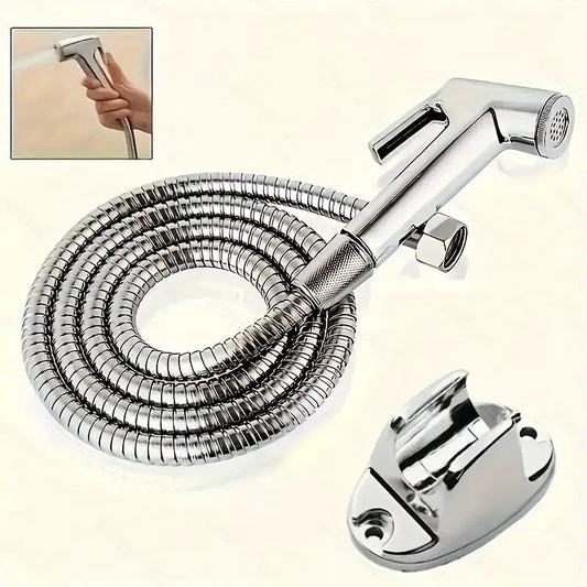 Handheld Toilet Spray Gun Bidet Attachment Booster Flusher Nozzle