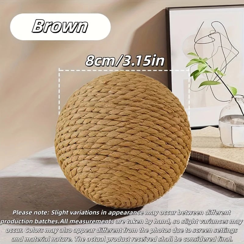 Interactive Sisal Cat Scratching Ball - Teeth Cleaning Kitten Toy