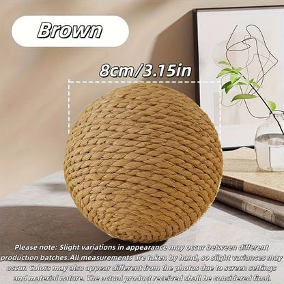 Interactive Sisal Cat Scratching Ball - Teeth Cleaning Kitten Toy