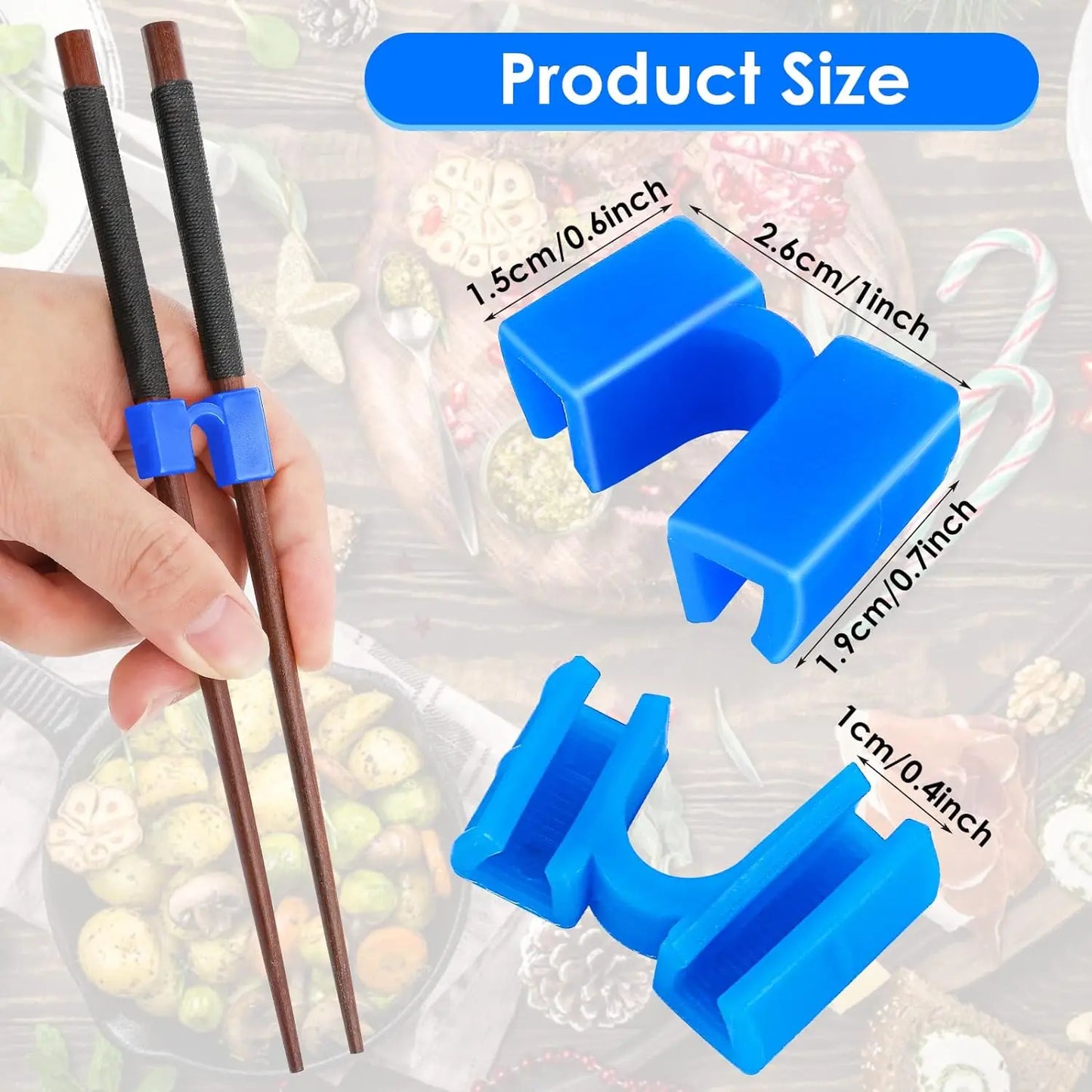 Reusable Training Chopsticks with Hinges Connector Adult Kids