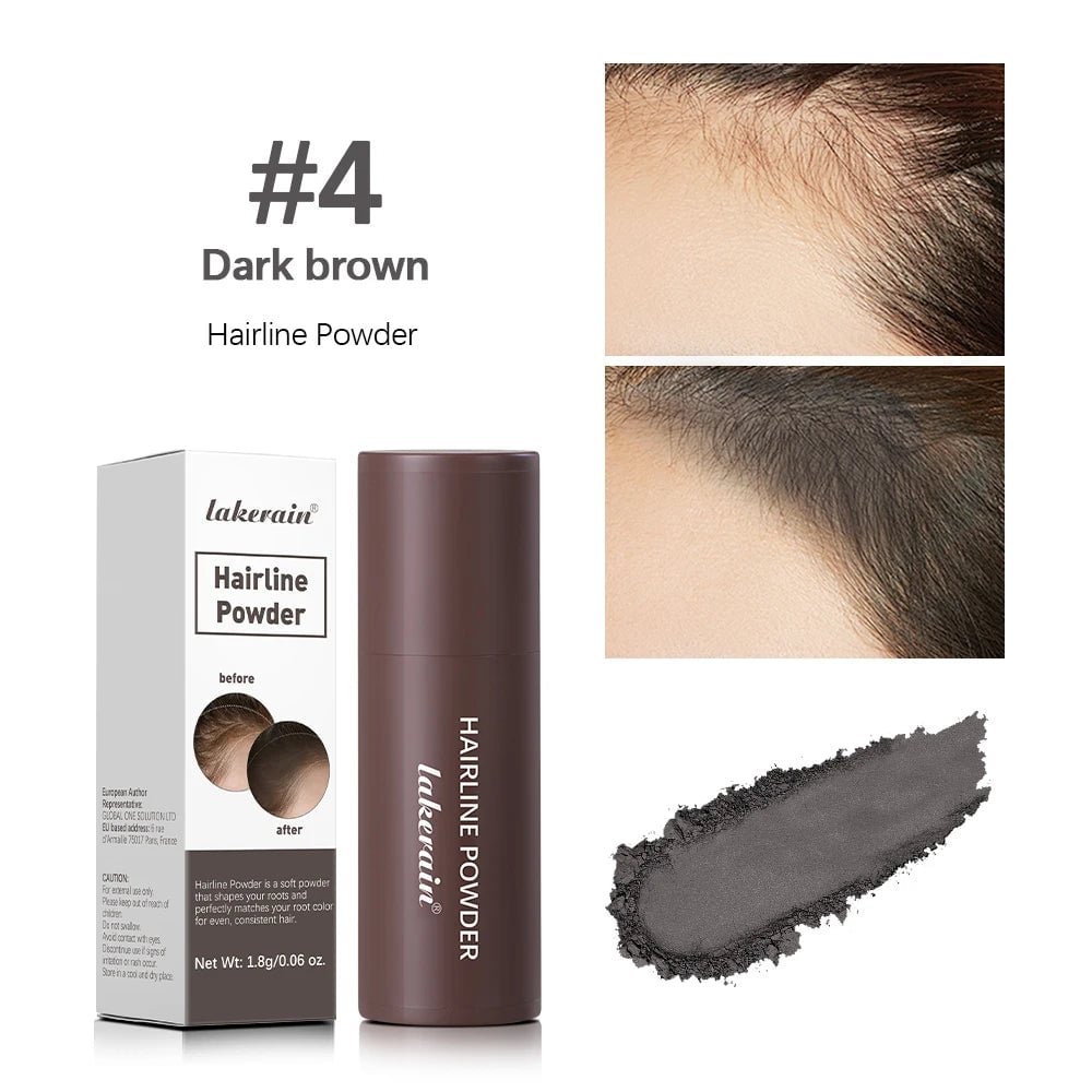 Waterproof Hair Shadow Powder Root Cover Up Black Brown Hairline