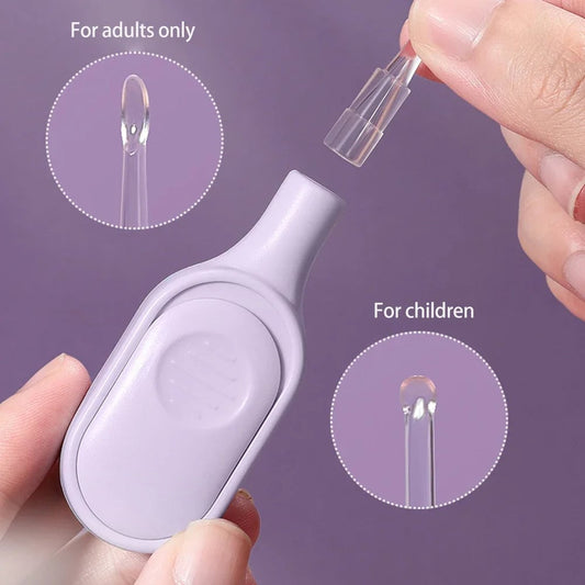 LED Illuminated Ear Cleaner 3-Piece Set with Lighted Scoop Spoons