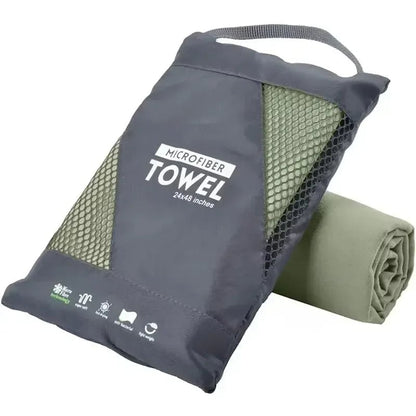Microfiber Quick Dry Towel - Super Absorbent Beach Gym Sports Travel