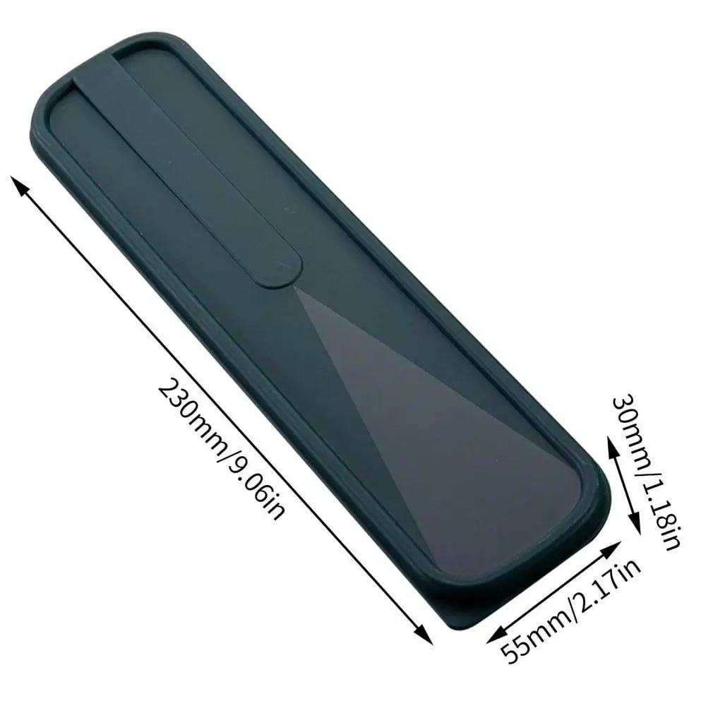 Portable Flip Cover Cutlery Storage Box - Drop Resistant Tableware