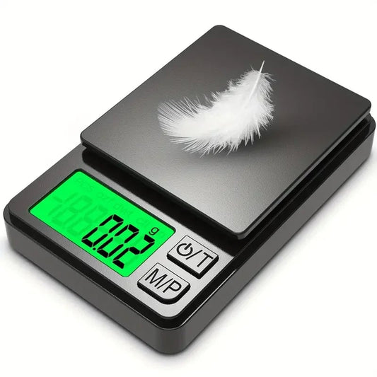 Digital Pocket Scale 1000g x 0.1g - Precision Jewelry Food Travel