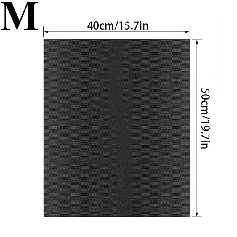 4-Size Non-Stick Reusable Oven Liners BBQ Grill Mat Set