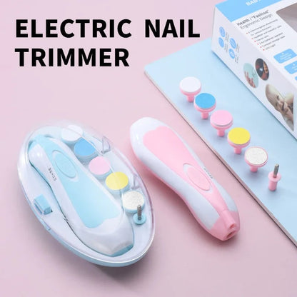 Baby Nail Clipper Set - Safe Trimmer Files Grooming Manicure Kit