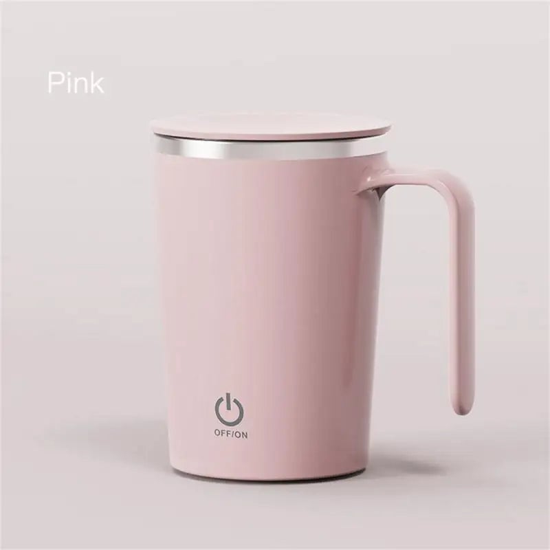 Rechargeable Stainless Steel Self-Mixing Coffee Mug Automatic Stirrer