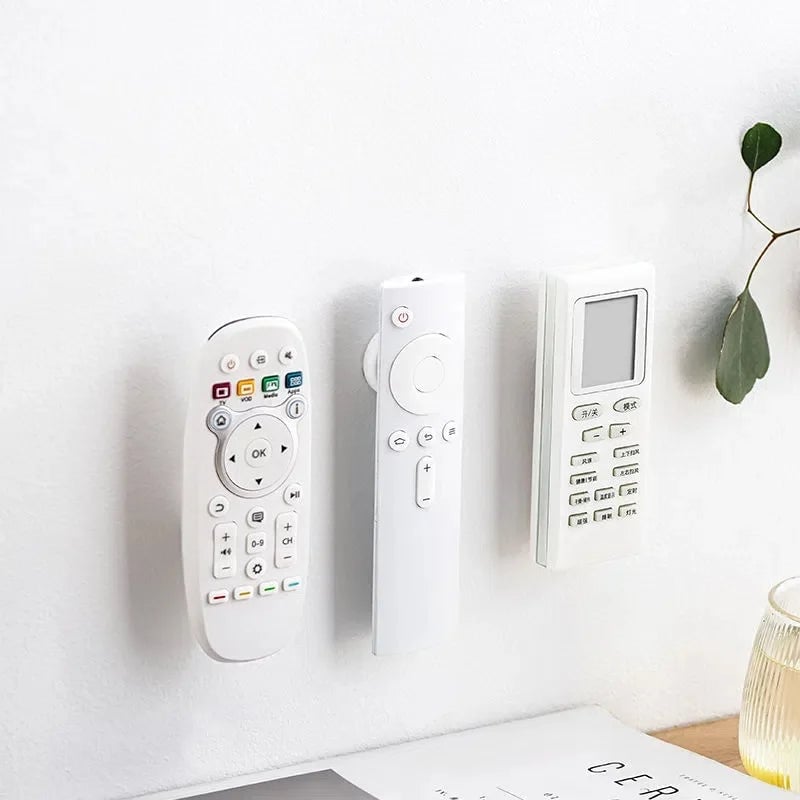 4pcs Strong Magnetic Hooks Wall Mount Fridge Remote Control Holders
