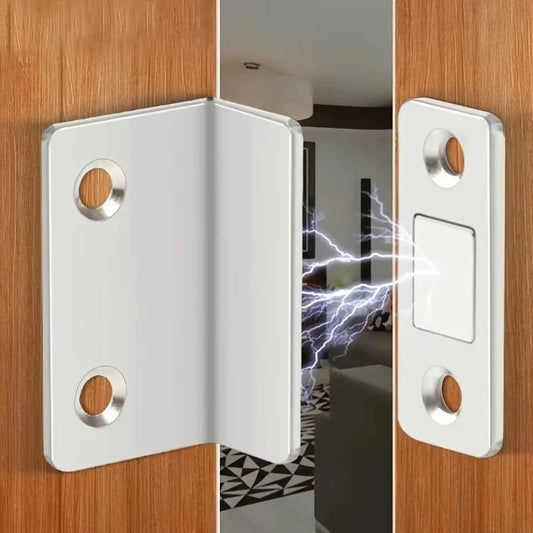 Magnetic Door Catch Latch - Invisible Strong Adhesion Drill-Free