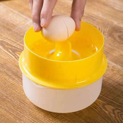 Large Clear Egg White Yolk Separator - Professional Baking Tool