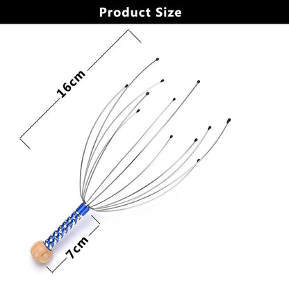 Octopus Head Massager - Scalp Tension Relief & Relaxation Tool