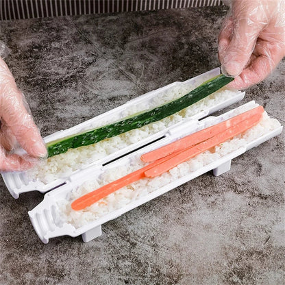 Quick Sushi Maker Roller Rice Mold - DIY Sushi Making Device Kit