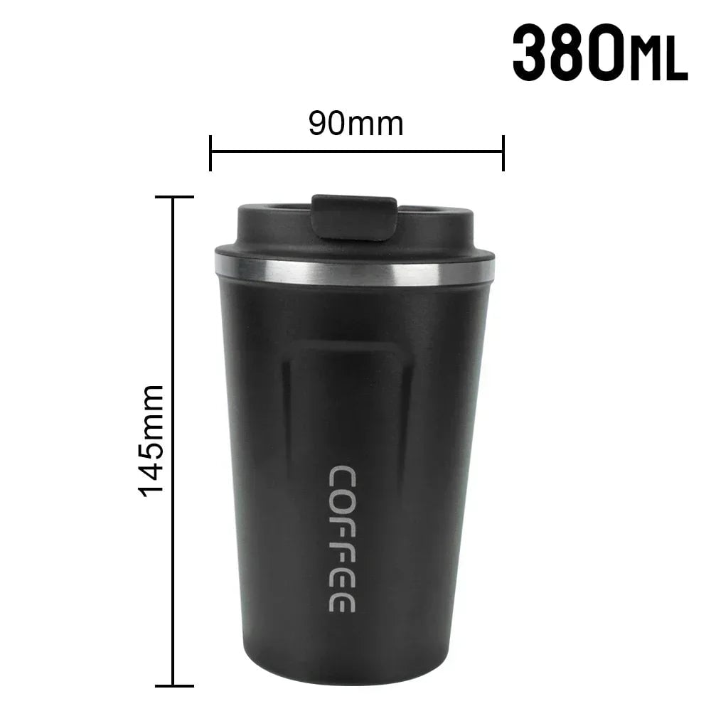 380/510ML Double Wall Stainless Steel Leak-Proof Travel Thermos Mug