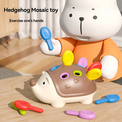 Hedgehog Number Matching Puzzle - Educational Assembly Learning Toy
