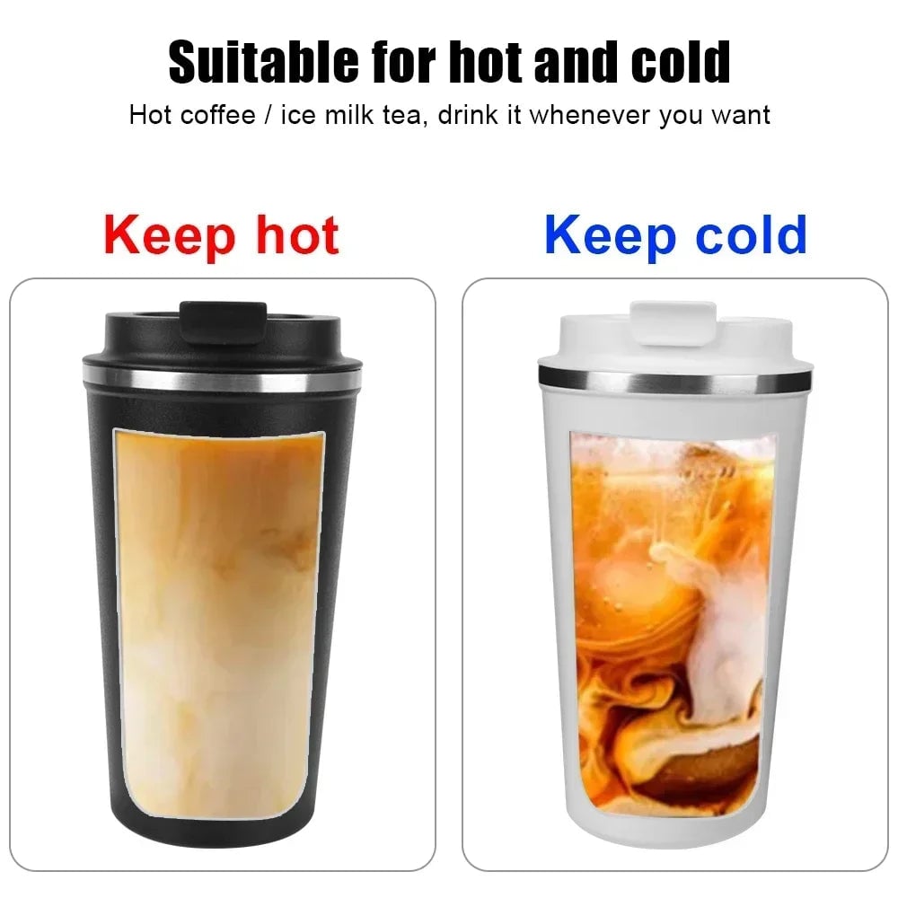 380/510ML Double Wall Stainless Steel Leak-Proof Travel Thermos Mug