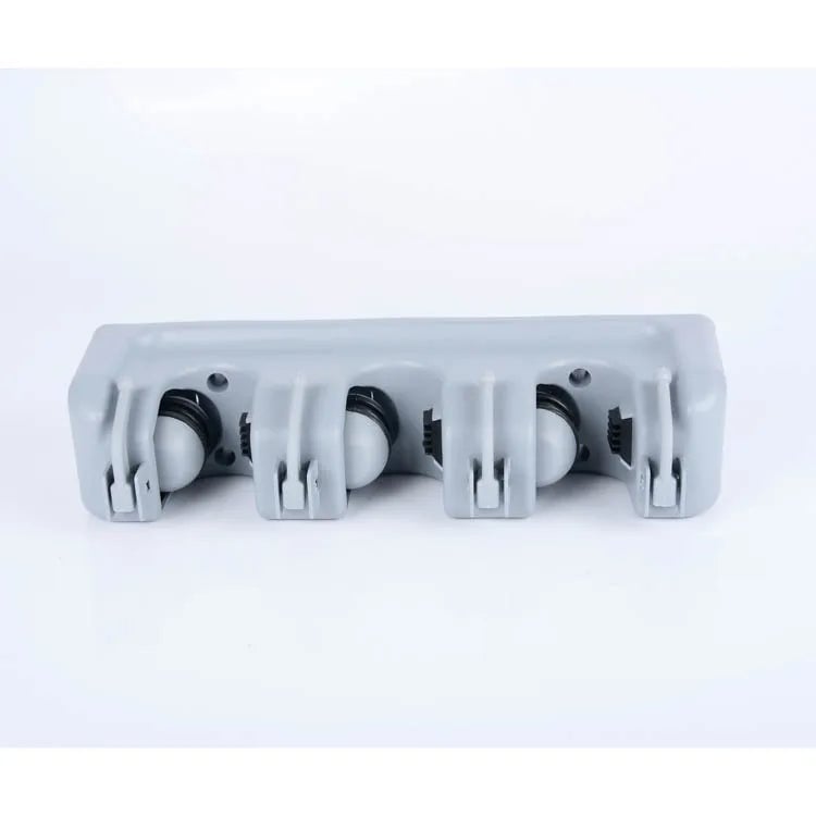 Wall Mount Mop Holder Hook - Kitchen Bathroom Broom Organizer