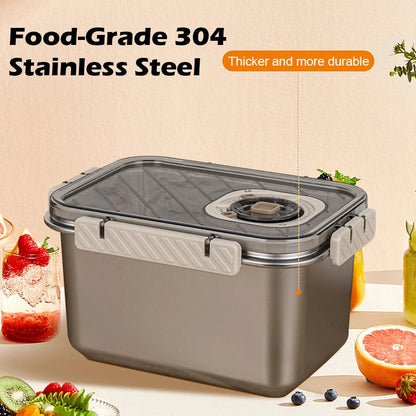 MTM 2200ml 304 Stainless Steel Airtight Bento Food Container