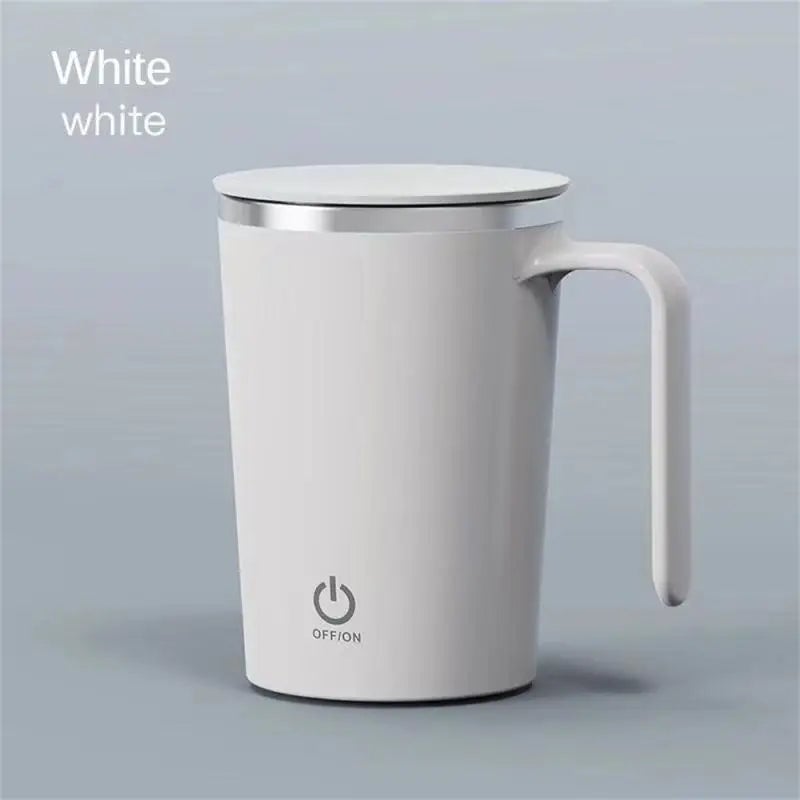 Rechargeable Stainless Steel Self-Mixing Coffee Mug Automatic Stirrer
