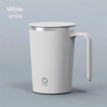Rechargeable Stainless Steel Self-Mixing Coffee Mug Automatic Stirrer
