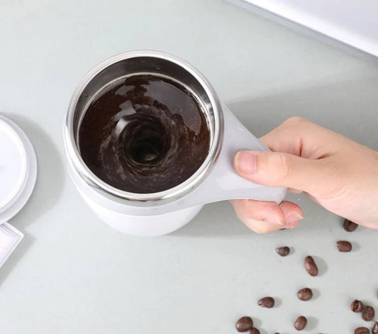 Automatic Self Stirring Magnetic Mug - Stainless Steel Thermal Cup