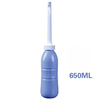 650mL Portable Bidet Bottle Retractable Spray Nozzle Travel Hygiene