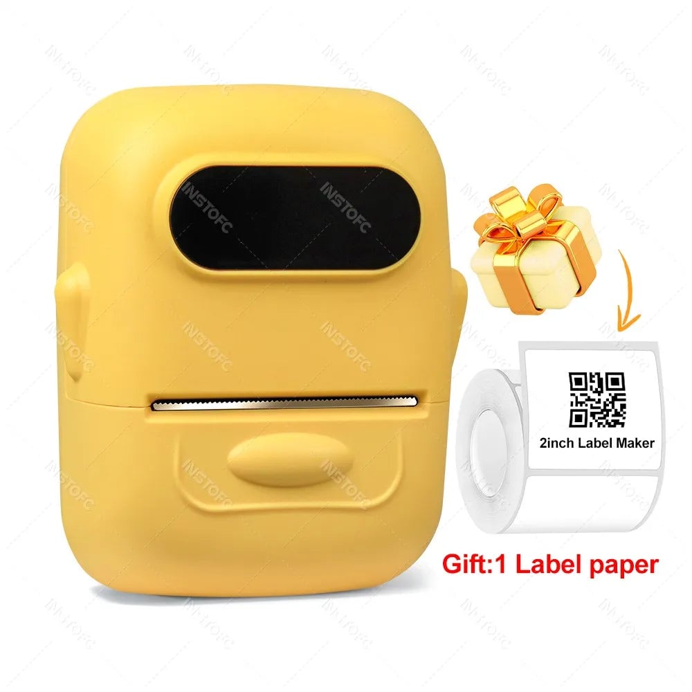 P50 Wireless Bluetooth Thermal Label Printer Inkless Adhesive Maker
