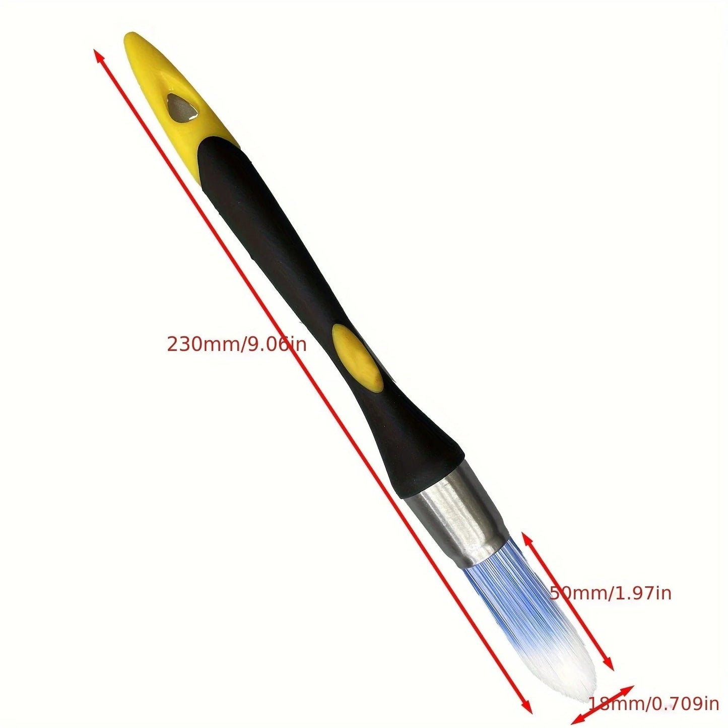 Professional Edge Trimming Paint Brush with Built-in Sharpener
