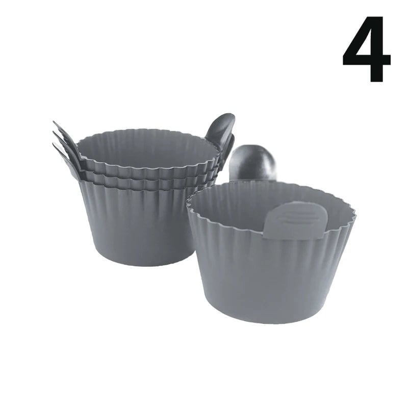 Silicone Egg Cups - Air Fryer & Dishwasher Safe Reusable Baking