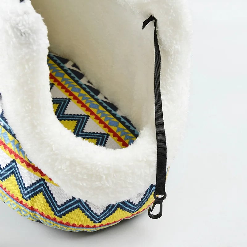 Pet Carrier Backpack Sling Bag for Small Dogs Cats Chihuahua Pug