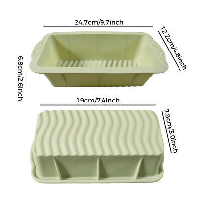 Food Grade Silicone Loaf Pan Non-Stick Rectangular Bread Mold