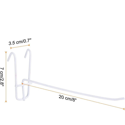 Heavy Duty Mesh Grid Display Hooks 5-50pcs Wall Mount Rack Set
