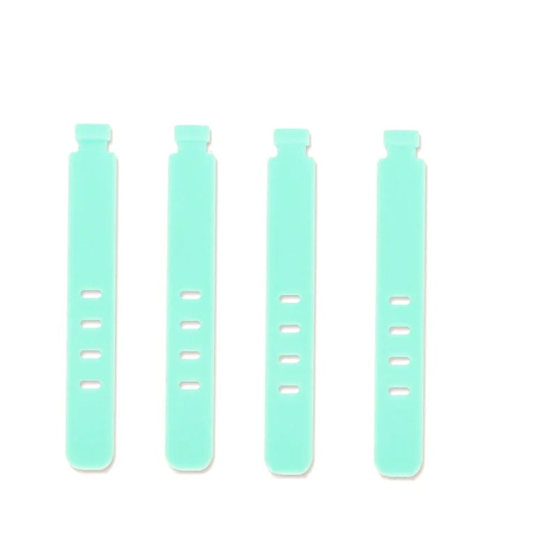 20PCS Silicone Cable Ties Reusable Wire Organizer Cord Holder Straps
