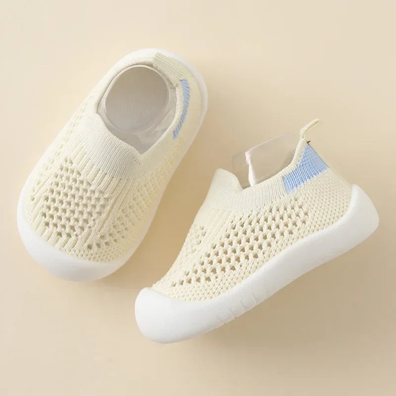 Breathable Knitted Slip-On Sneakers - Toddler Boys Girls Shoes