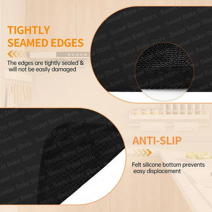 60x40cm Non-Slip Heat Protection Mat - Air Fryer Heatproof Pad