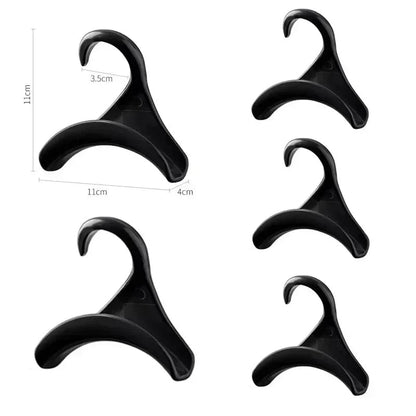 5-Pack Handbag Hooks - Multi-Purpose Wardrobe Storage Organizer