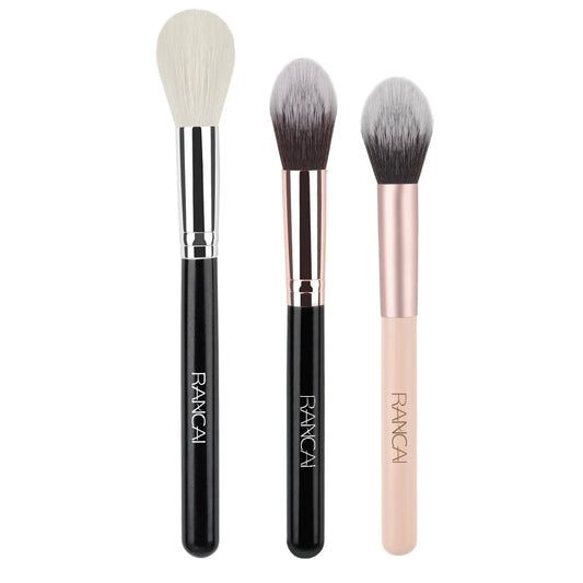 Long Handle Makeup Brushes Set - Non-Powder Absorbing Beauty Tools