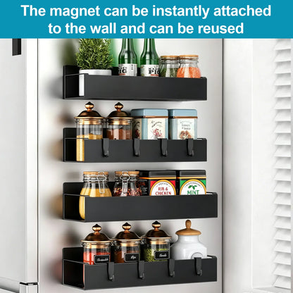 Magnetic Side Storage Rack for Refrigerator & Washing Machine