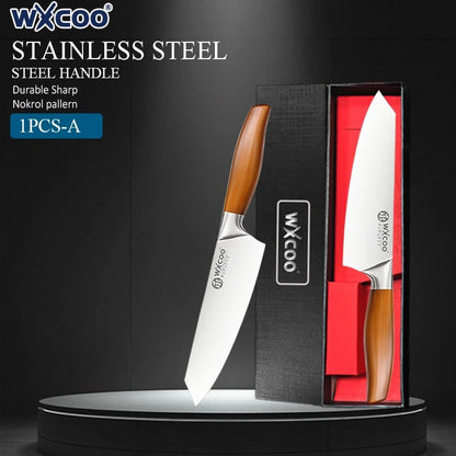 Stainless Steel Kitchen Utility Knife - Durable Fruit Cutting Tool